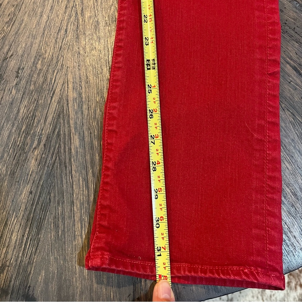 Rich & Skinny Red Skinny Jeans Women’s Size 30 - Picture 11 of 11